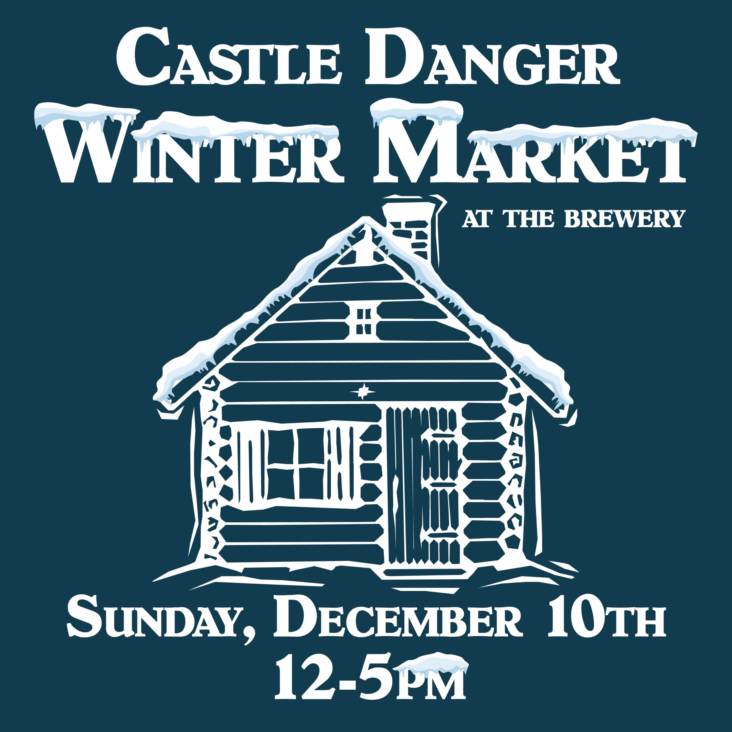 sign for the upcoming winter makers market on sunday, december 10th